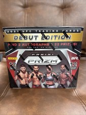 2021 Panini Prizm UFC Debut Edition Hobby Box Factory Sealed NEW