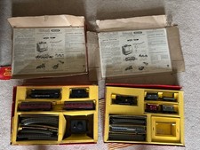 2 Vintage Triang Train Sets - Jinty Goods Set & Princess Passenger Set Untested