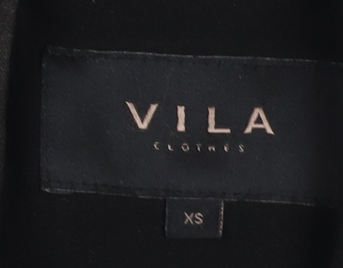 VILA Women's Black Double-Breasted Blazer XS - Picture 4 of 12