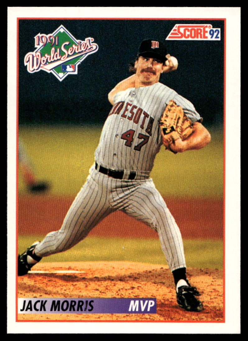 1992 Score #798 Jack Morris
