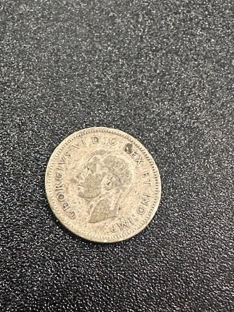 1940 Canada George VI 10 Cents Dime 80% Silver 10c Canadian (A267