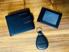 Leather Wallet Set Men s 