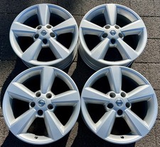 4 ORIGINAL 17" ALUFELGEN FELGEN NISSAN QASHQI +2 6,5x17 ET40 40300 EY17C FREIHAU