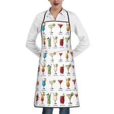 Unisex Bib Apron For Kitchen Cooking Grilling BBQ Painting Gardening