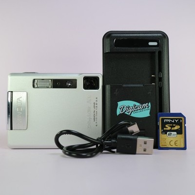 Minolta Dimage Xt 3.2MP Compact Digital Camera Silver Tested