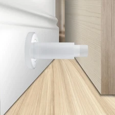 Door Stoppers - Heavy-Duty Adjustable Stoppers for Bottom, Top, and Wall of D...