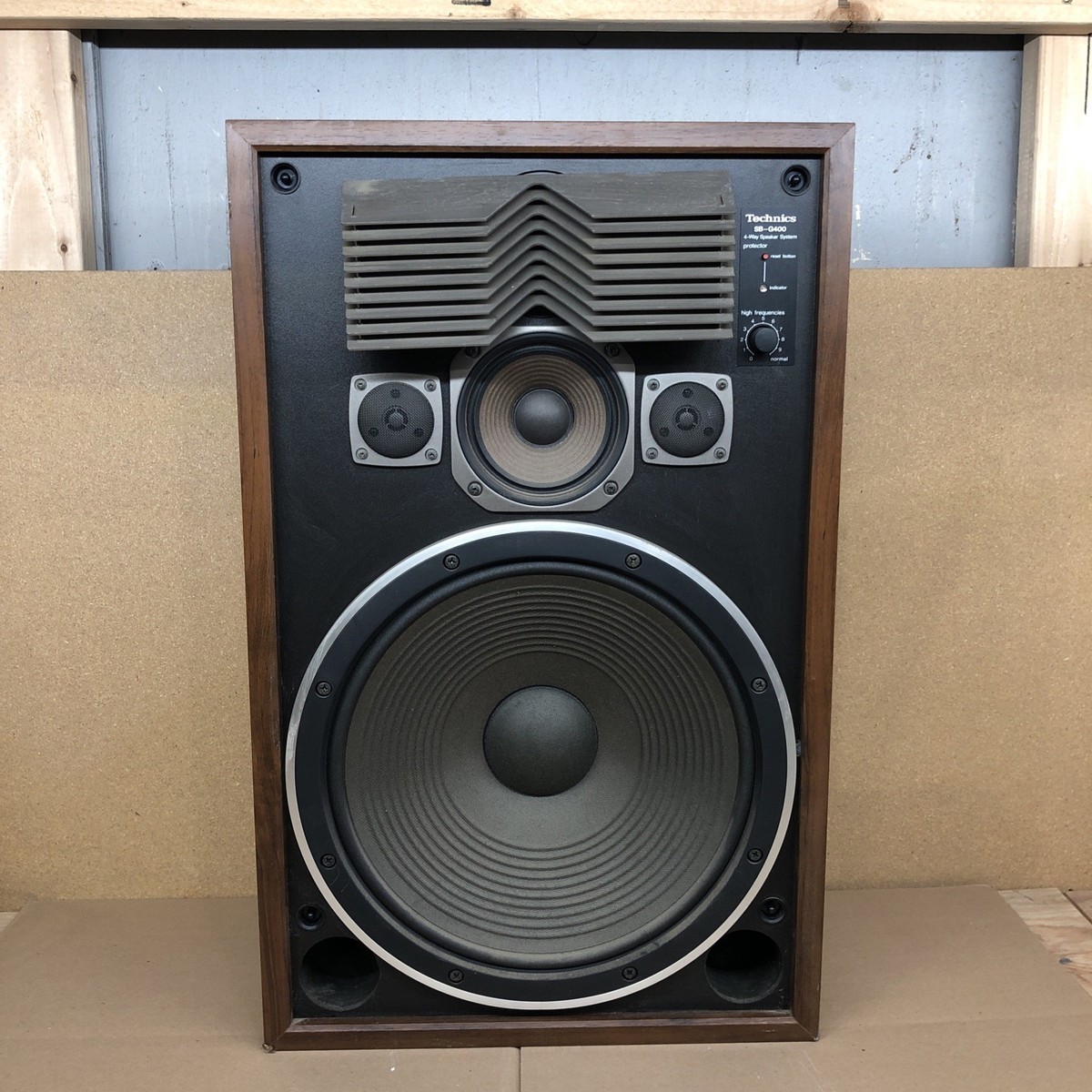 Technics sb-g400 4ウェイスピーカーペア テクニクス Technics SB-G 400 Speakers Bass Reflex 4 Way 6 Speaker 16-1