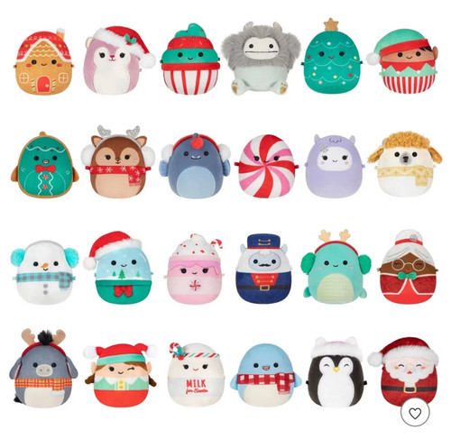 2025 Squishmallows Micromallows Deluxe Holiday 24pc Advent Calendar NEW IN HAND - Picture 3 of 7