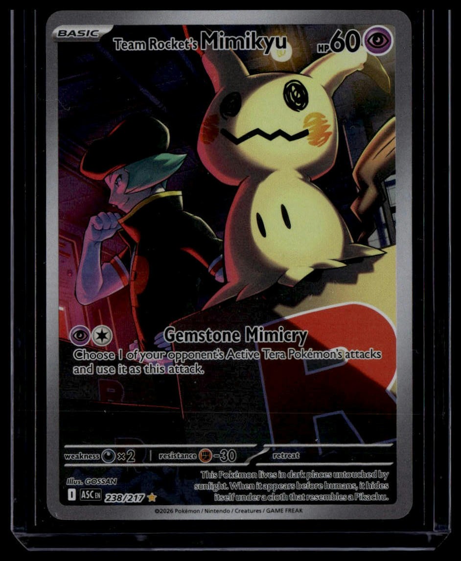 ME: Ascended Heroes #238/217 Team Rocket's Mimikyu | eBay