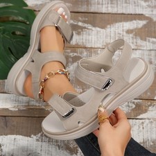 Women Orthopedic Open Toe Sandals Arch Support Flats Summer beach Slippers Shoes