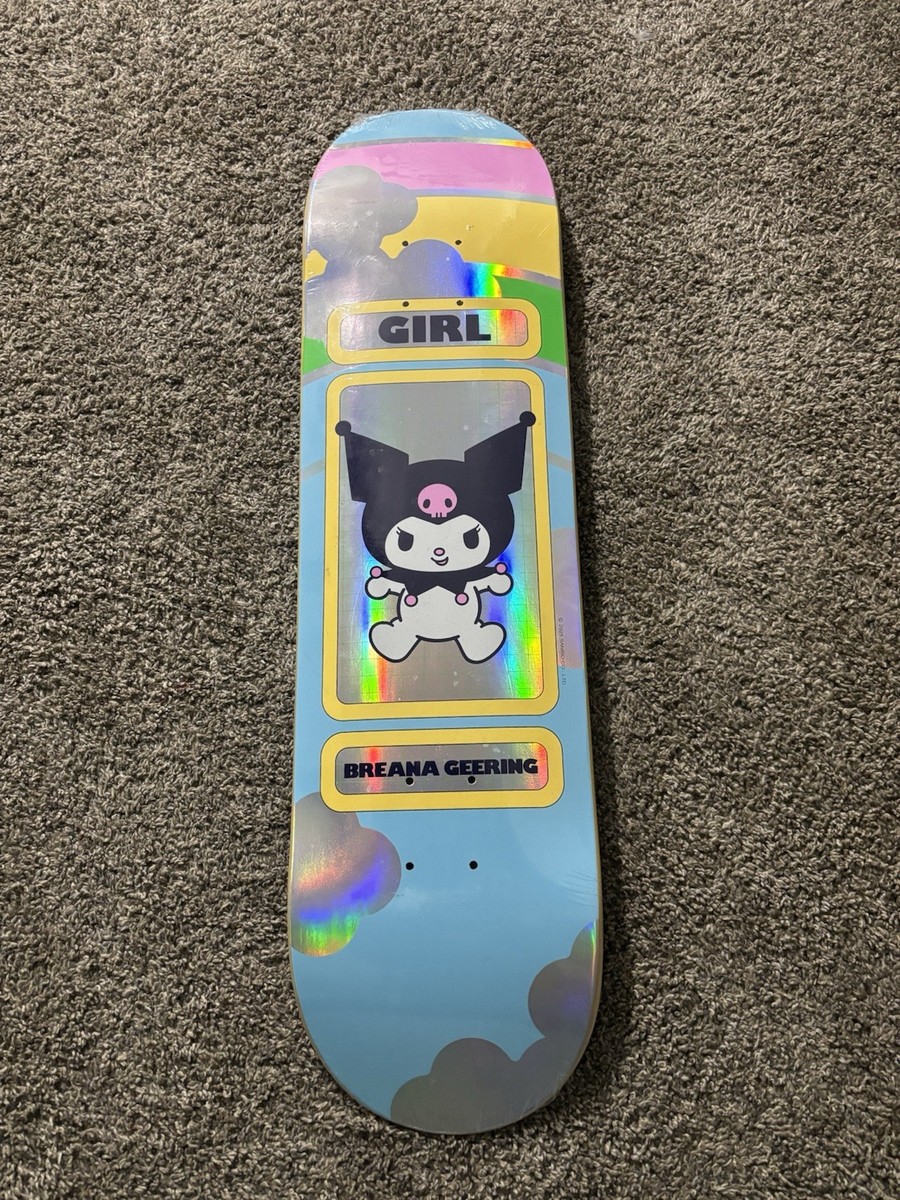 Girl Breana Geering Skateboard Deck Hello Kitty BLIND BAG Silver