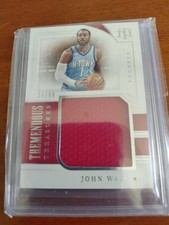 John Wall 2021-22 Panini National Treasures Tremendous Treasures 34/99 Game Worn