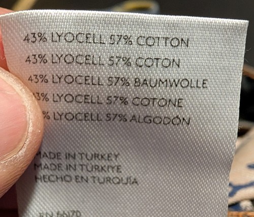 Jeans donna We The Free Lucky You Barrel Mid Rise denim taglia 27 (14,5") x 25" nuovi con etichette - Foto 19 di 19