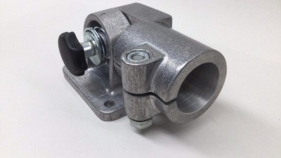 Pipe 1-1/2'' Pipe Clamp With Flanged Pivot And Handle For Adjustment 3'' C-C Bolt