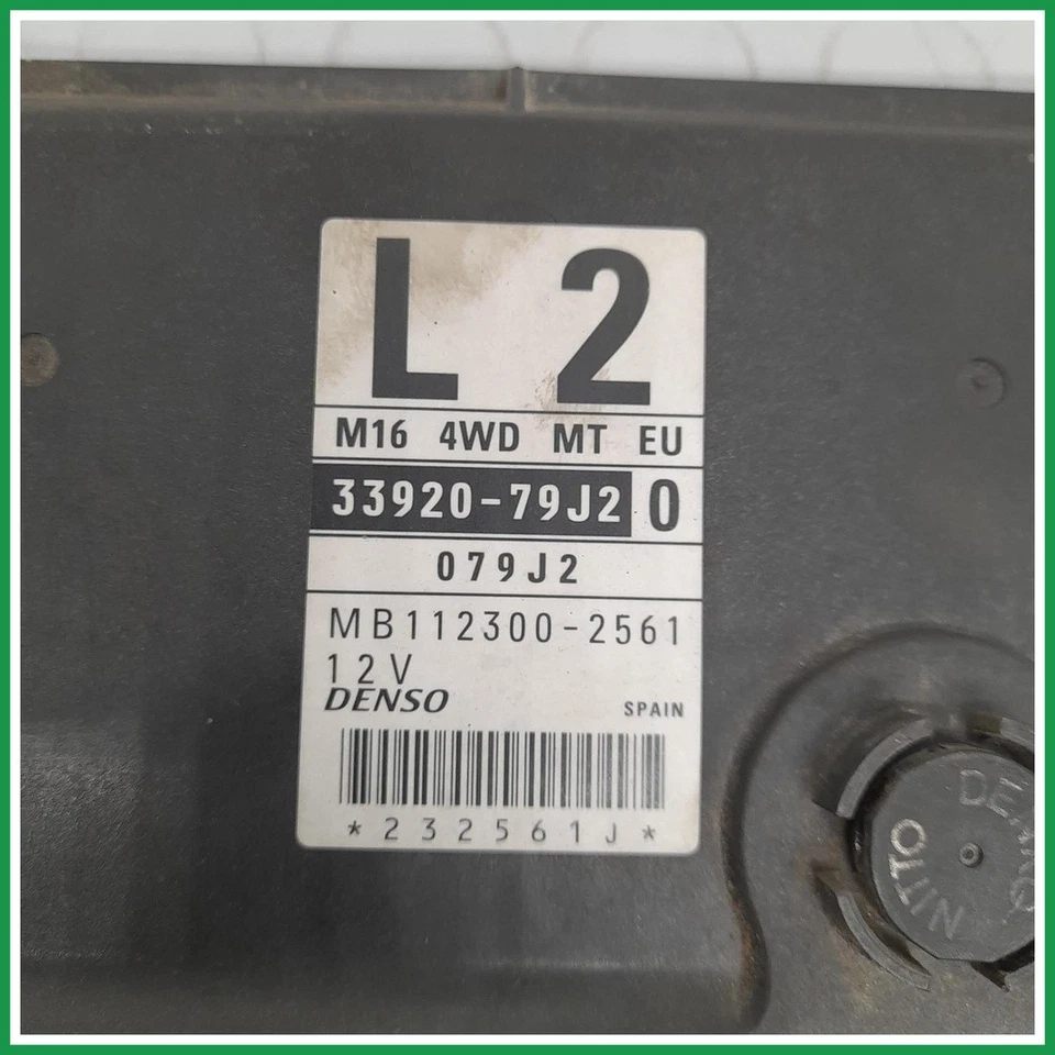Centralina Iniezione Denso MB112300-2561 Fiat Sedici 33920-79J2 2005 2009   - Immagine 2 di 4