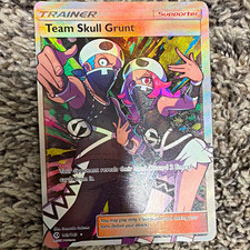 The Pokémon Company Team Skull Grunt 149/149 Sun & Moon Ultra Rare Holo Eng 2017 on eBay