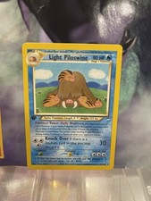 Neo Destiny 1st EDITION LIGHT PILOSWINE 26/105 rare Pokemon TCG card on eBay