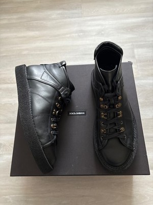 $1175 New Authentic DOLCE & GABBANA MODIGLIANI ANKLE BOOTS Rubber Sole 44 US 11