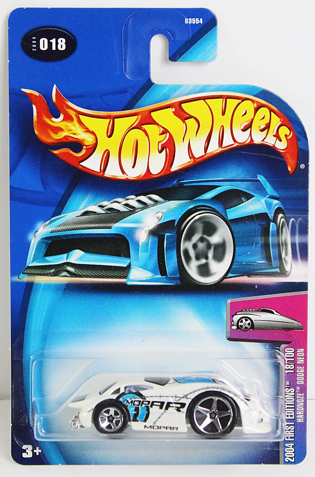 Hot Wheels 2004 Dodge Neon Hardnoze 1:64 Scale First Editions
