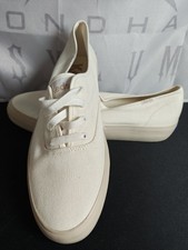 KEDS Unisex Men's 11 Women's 12.5 44.5 The Champion Canvas Lace Up Sneaker New
