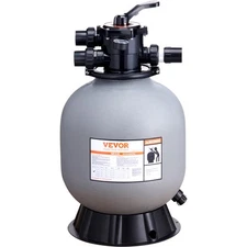 Sand Filter 19" Above Inground Swimming Pool Sand Filter with 7-Way Valve