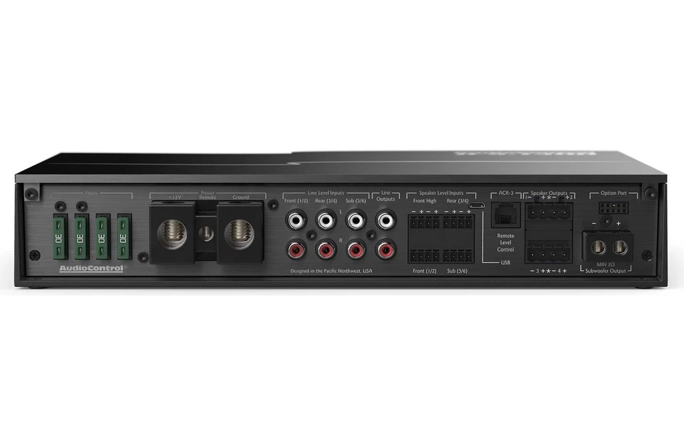 AudioControl D-5.1300 5-Channel Amplifier Car Audio DSP 1300W RMS AccuBASS - Image 3 of 3