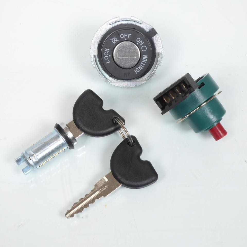 Kit serrure P2R motorisé contacteur clé antivol Piaggio Liberty 50cc 2T