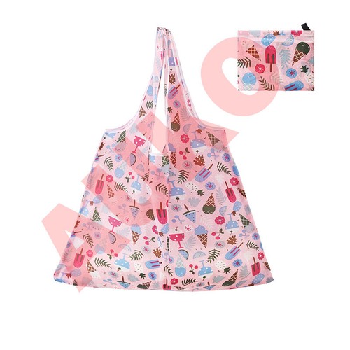 AUKO Reusable Foldable Waterproof Grocery Tote Shopping Bags 46 (width) *40+26cm - Picture 34 of 100