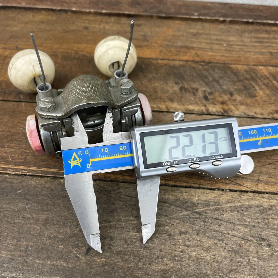 Vintage Shimano 333 Stick Stem Shifter Muscle Bike 3s 3 Speed Clamp 70s White A3 - Image 3 of 4