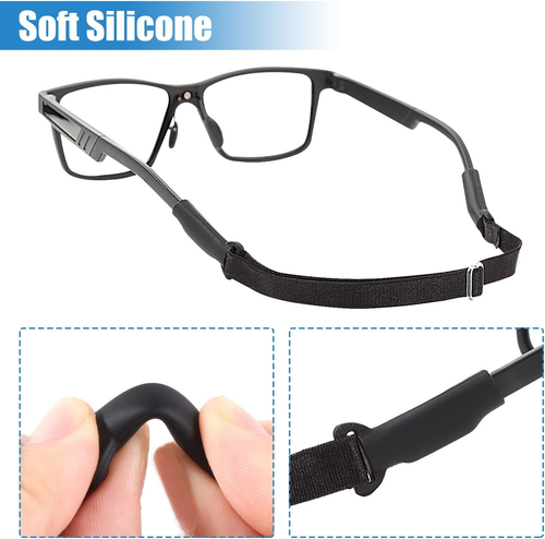 Adjustable Glasses Straps - 3 Pcs No Tail Adjustable Eyewear Retainer Glass Stra - Picture 4 of 12