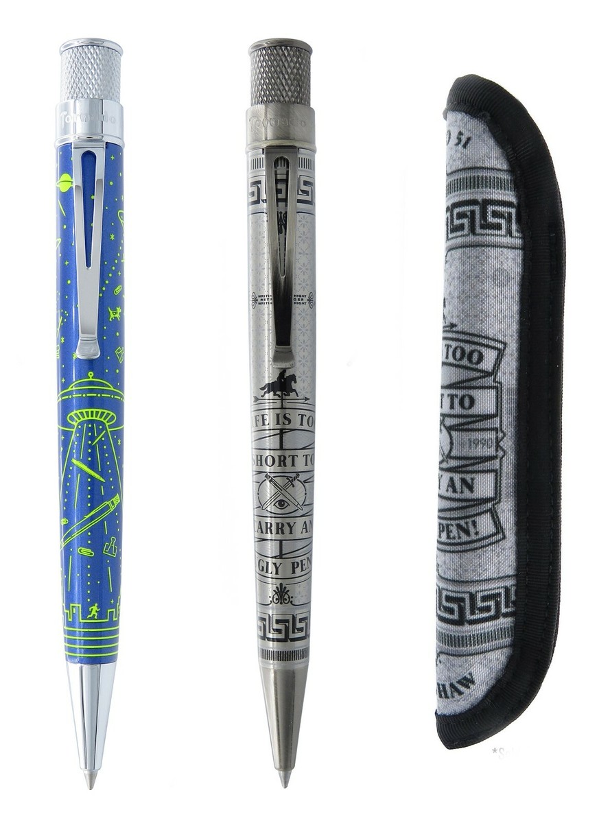 Retro 51 Herald ボールペン 専用筒付き Retro 51 Herald ボールペン 専用筒付き Retro 51 Herald ボールペン