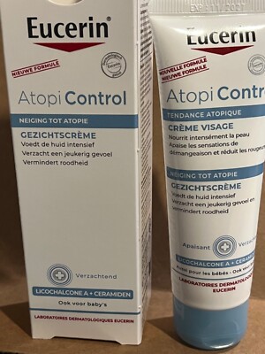 New Eucerin Atopi Control Face Cream 50ml Exp. 11/2027