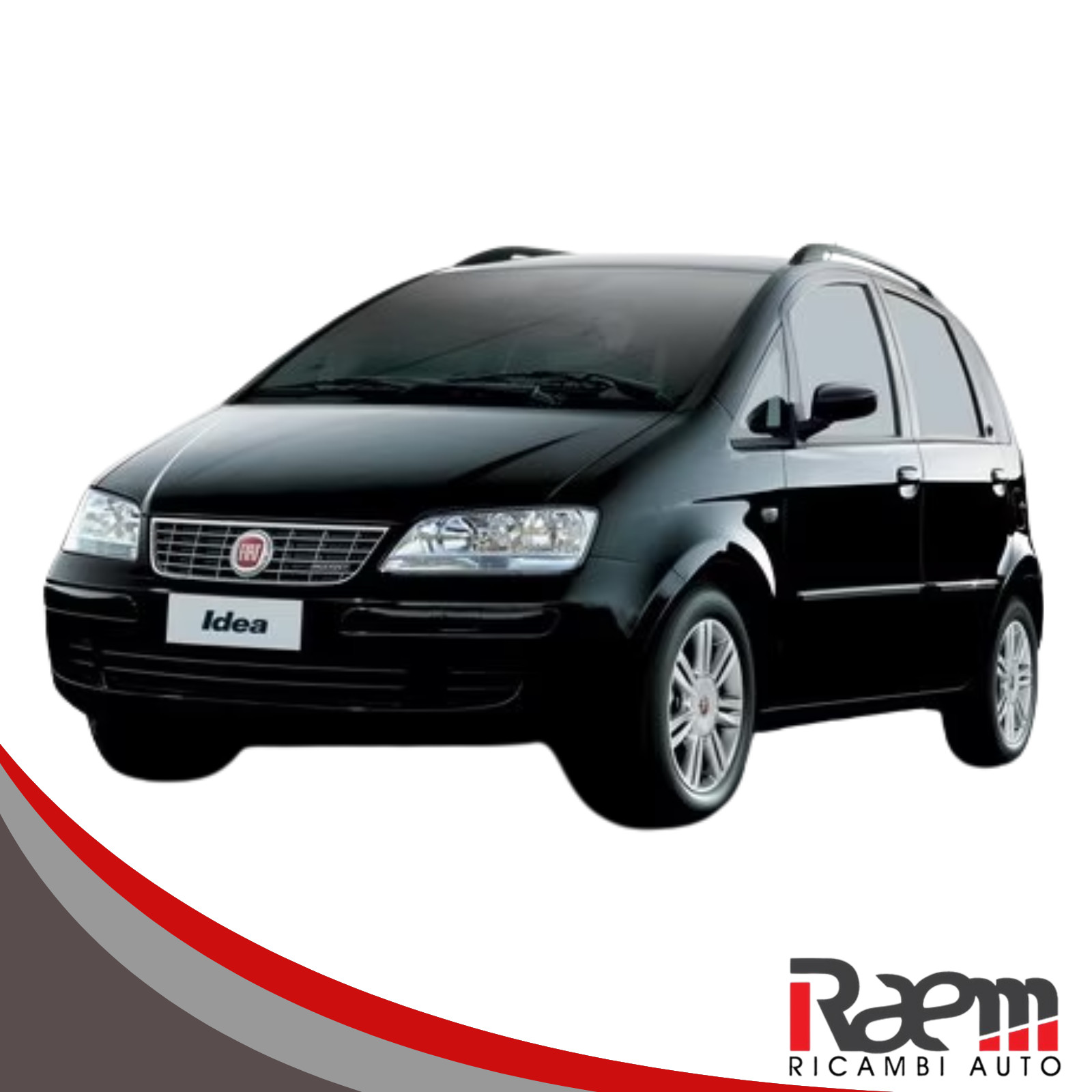 Coppia Fari Fiat Idea - Multipla Dal 2006 Anteriore con Fendinebbia Compatibile - Miniatura 3
