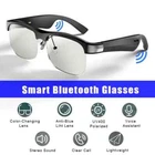 Wireless Smart AI Glasses Bluetooth Call Headset Polarized Translator Sunglasses
