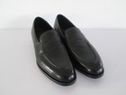 PAUL STUART'S CHOICE MEN'S PAIR OF SLIP ON LOAFER SHOES BLACK LEATHER UK 9.5 B