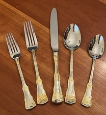 Royal Albert OLD COUNTRY ROSES Gold Accent 18/10 Stainless  Flatware  - Choice
