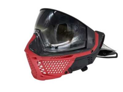 NEW Carbon CRBN Zero Paintball Mask - Red/Black