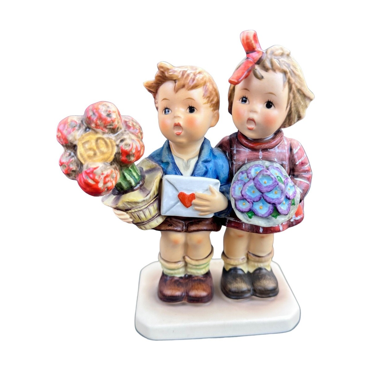 フンメル人形　Goebel 50th Anniversary Figurine 1980 04 /16 Goebel Hummel 50th Anniversary 