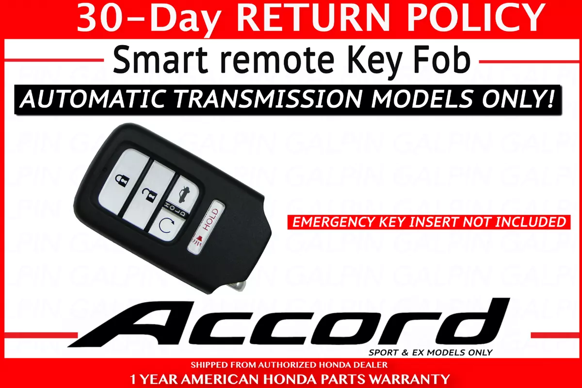GENUINE HONDA 2018 2020 ACCORD SPORT EX REMOTE START HACK 72147