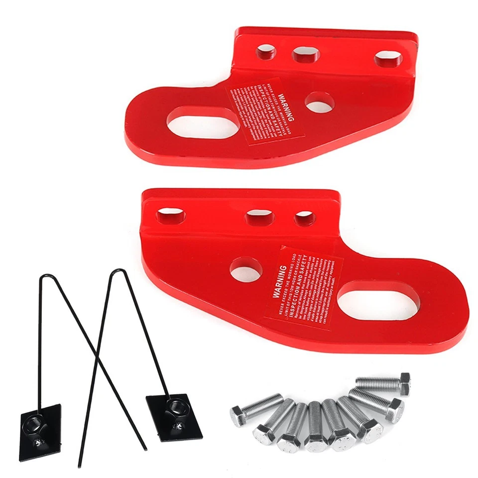 Pair Recovery Tow Point 5 Tonne Hitch for Nissan Patrol GU Series 2 3 4 5 5000KG - image 2 of 4