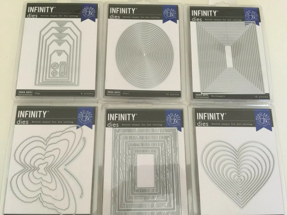 Hero Arts Infinity Nesting Metal Dies YOU PICK New