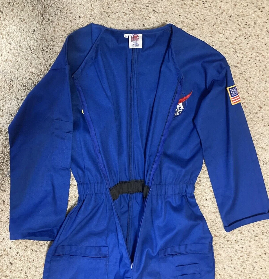 NASA 肉球标志 - 跳跃套装,男女通用青少年尺寸 14,带球帽 — 第 3/4 张图片