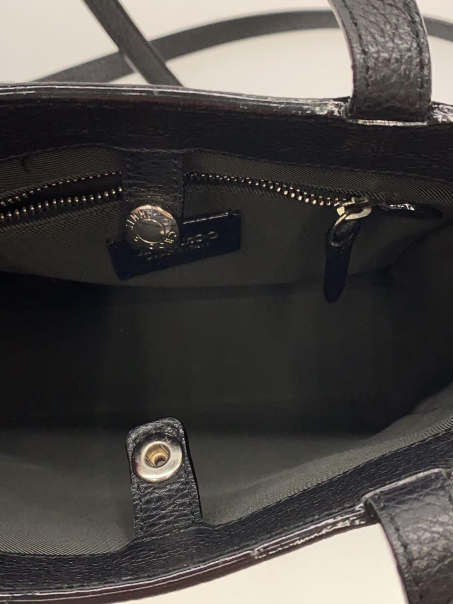 JIMMY CHOO Handbag PEGASI S TOTE UUF LEATHER Black Used | eBay JIMMY CHOO Handbag PEGASI S TOTE UUF LEATHER Black Used | eBay