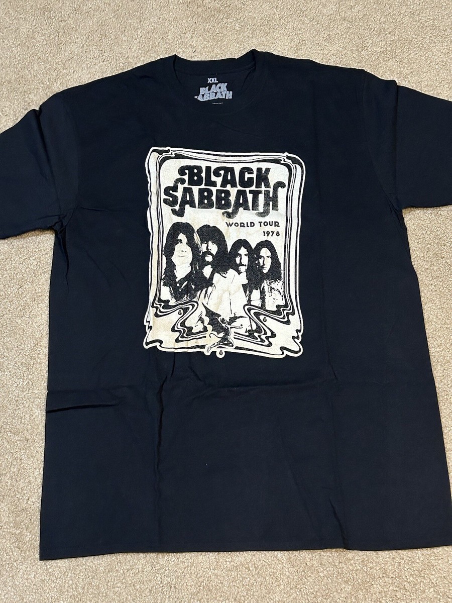 Black Sabbath Tシャツ L 2002 BLACK SABBATH T-Shirt Ozzy Osbourne 70 80s Rock Band Legend