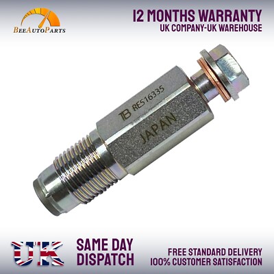 Fits JOHN DEERE TRACTOR FUEL RAIL PRESSURE RELIEF LIMITER VALVE SENSOR  RE516335