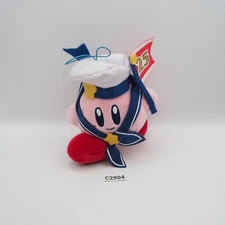 Kirby C2904 25th Anniversary Sailor SK Japan Mascot Strap 5" Plush Toy Doll