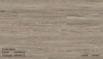 Click Vinylboden Rigid SPC Classic Eiche Stein Landhausdiele 20,99  /m²  - NK 31