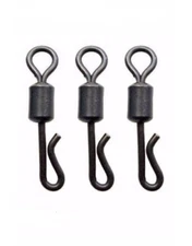 Quick change UK size 8 swivels x 20 carp barbel coarse fishing terminal tackle
