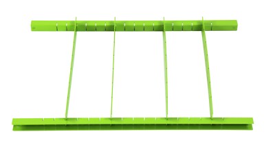 Schubladeneinteiler, grün- Set, für Werkstattwagen