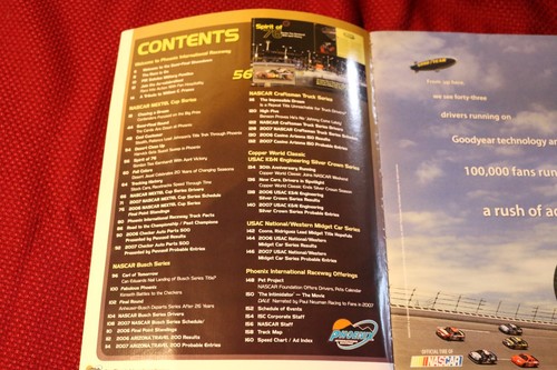 2007 NASCAR Checker Auto Parts 500 Phoenix Raceway Race Program Plus Extra Bonus - Picture 5 of 12